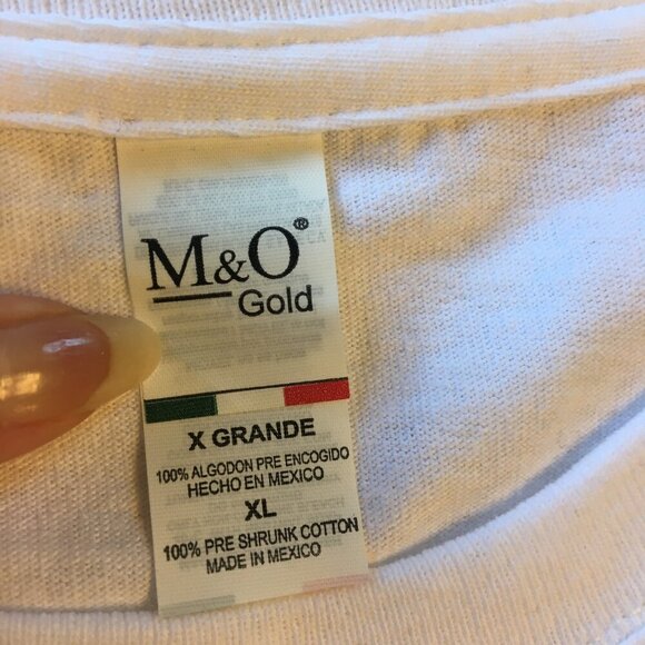 Oversized Graphic Tee Shirt Nashville Music City Adult XL White Country Western - Picture 7 of 9